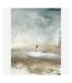 Dan Hobday - Imprimé LONE SURFER (Blanc / Bleu) (50cm x 40cm) - UTPM5469