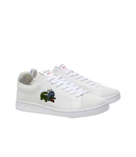Womens/ladies carnaby trainers blue Lacoste