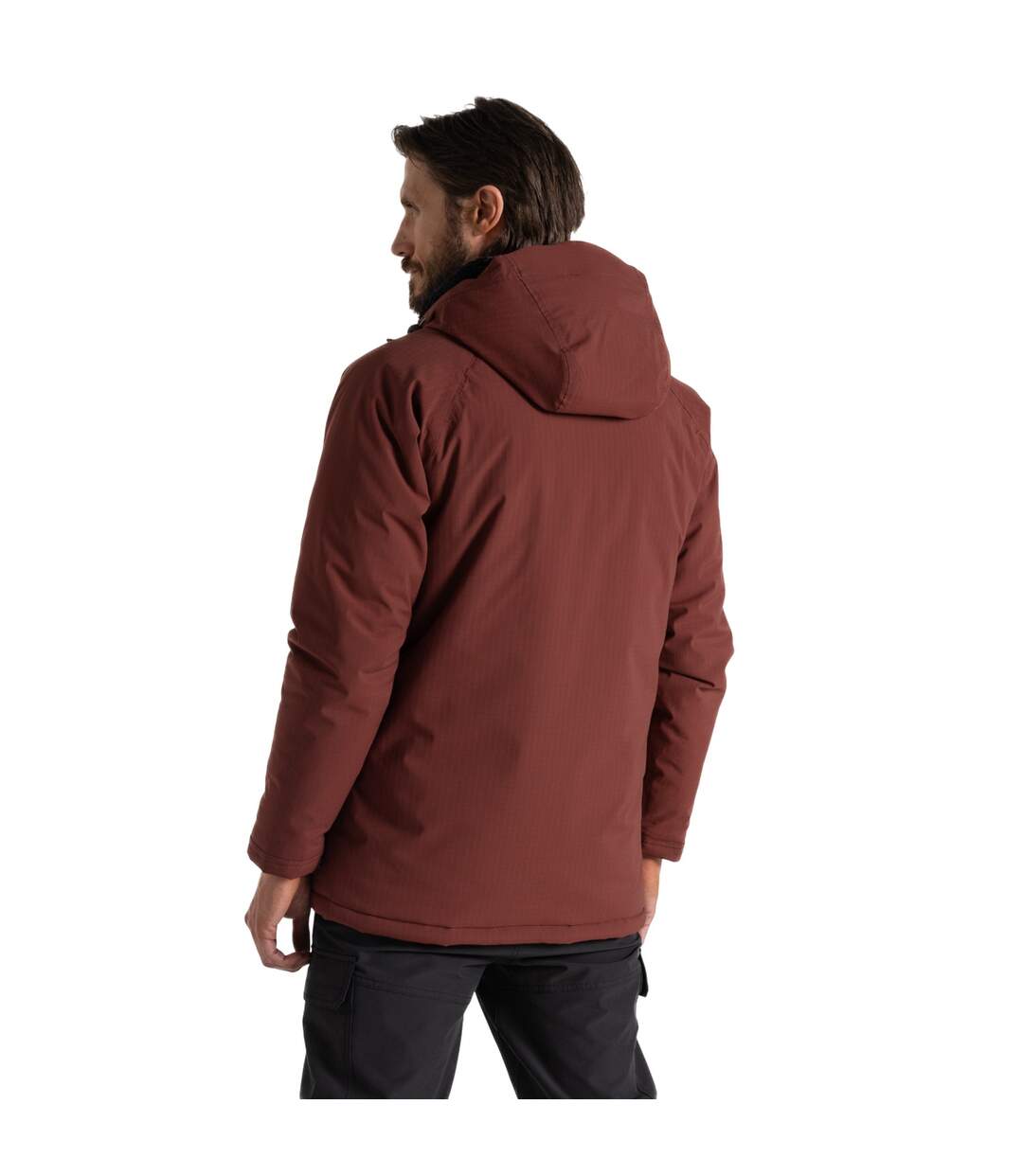 Veste imperméable budi homme rouge axinite Craghoppers-2