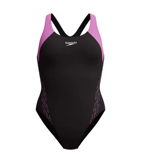 Maillot De Bain 1 Pièce Hyprbm Splc Femme Violet Speedo