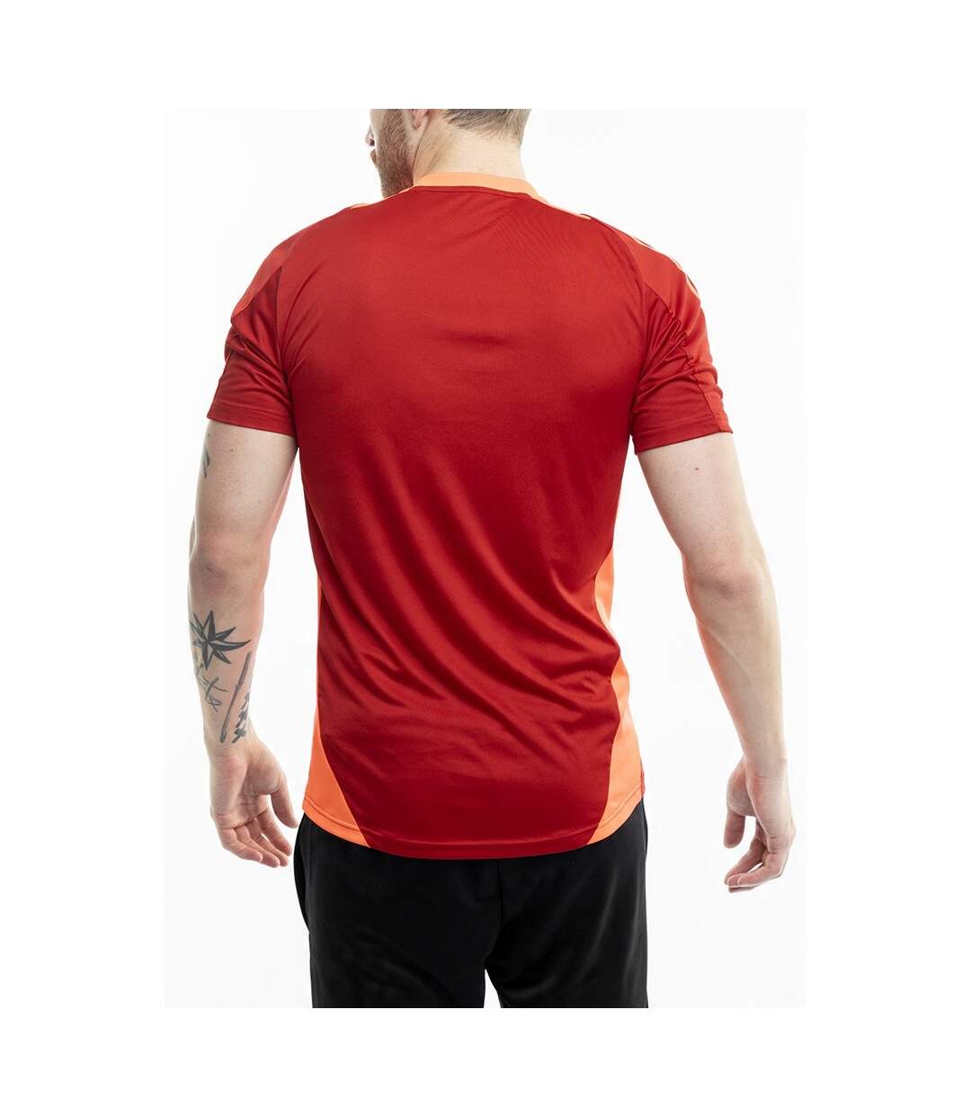 T-shirt Tiro Competition Homme Rouge Adidas-1