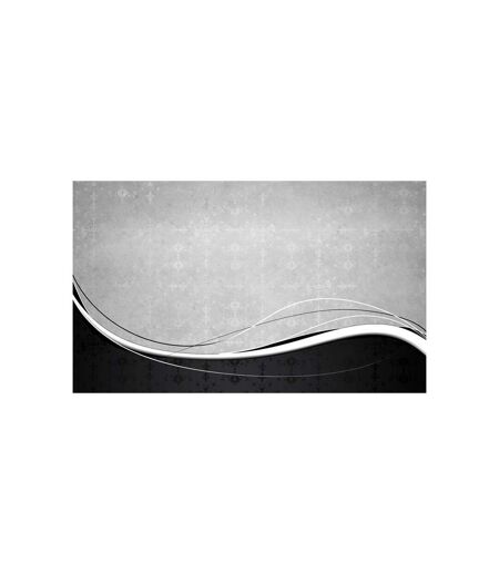 Papier Peint Vagues en Noir & Blanc Vintage 270x450cm