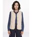 Veste sans manches en sherpa intérieur velouté-1