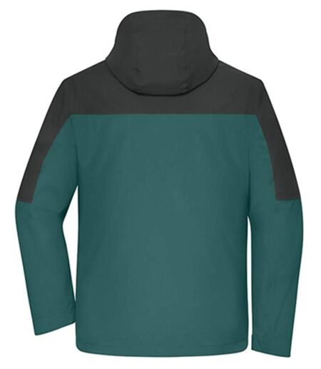 Veste 3 en 1 - Homme - JN1378 - vert fumé et gris carbone