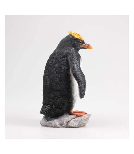 Pingouin huppé en résine Debout