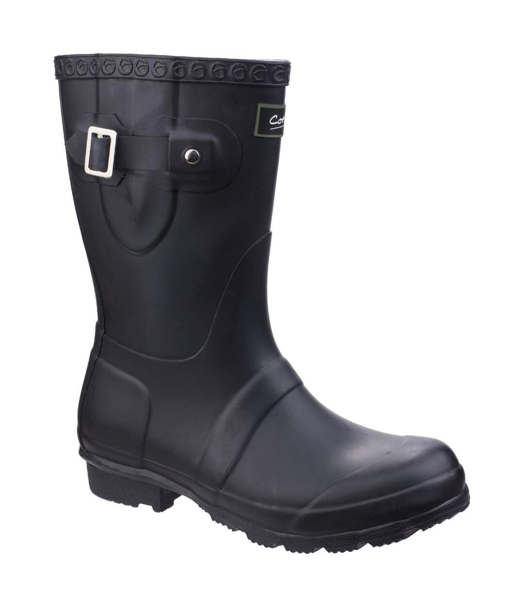 Cotswold Womens/Ladies Windsor Short Waterproof Pull On Wellington Boots (Black) - UTFS4790-1