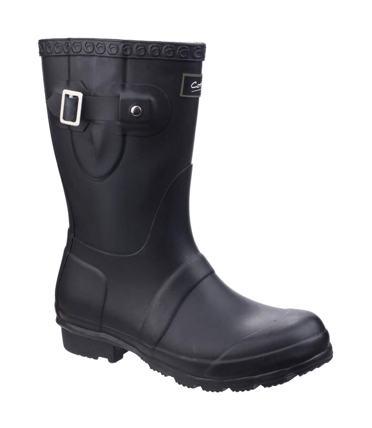 Cotswold Womens/Ladies Windsor Short Waterproof Pull On Wellington Boots (Black) - UTFS4790