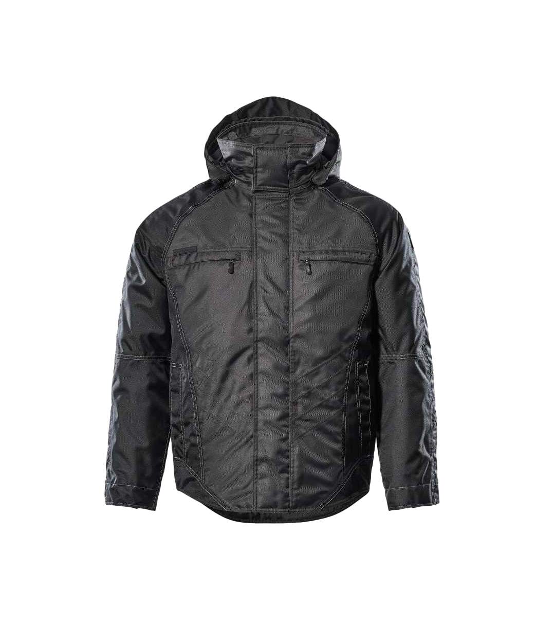 Mens Unique Frankfurt Jacket Dark Anthracite Black Mascot-1
