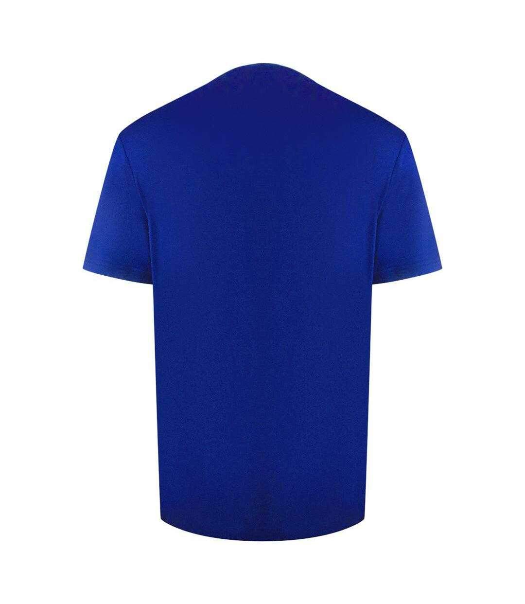 Unisex Adult Modern Basic Logo T-shirt Blue Diesel-2