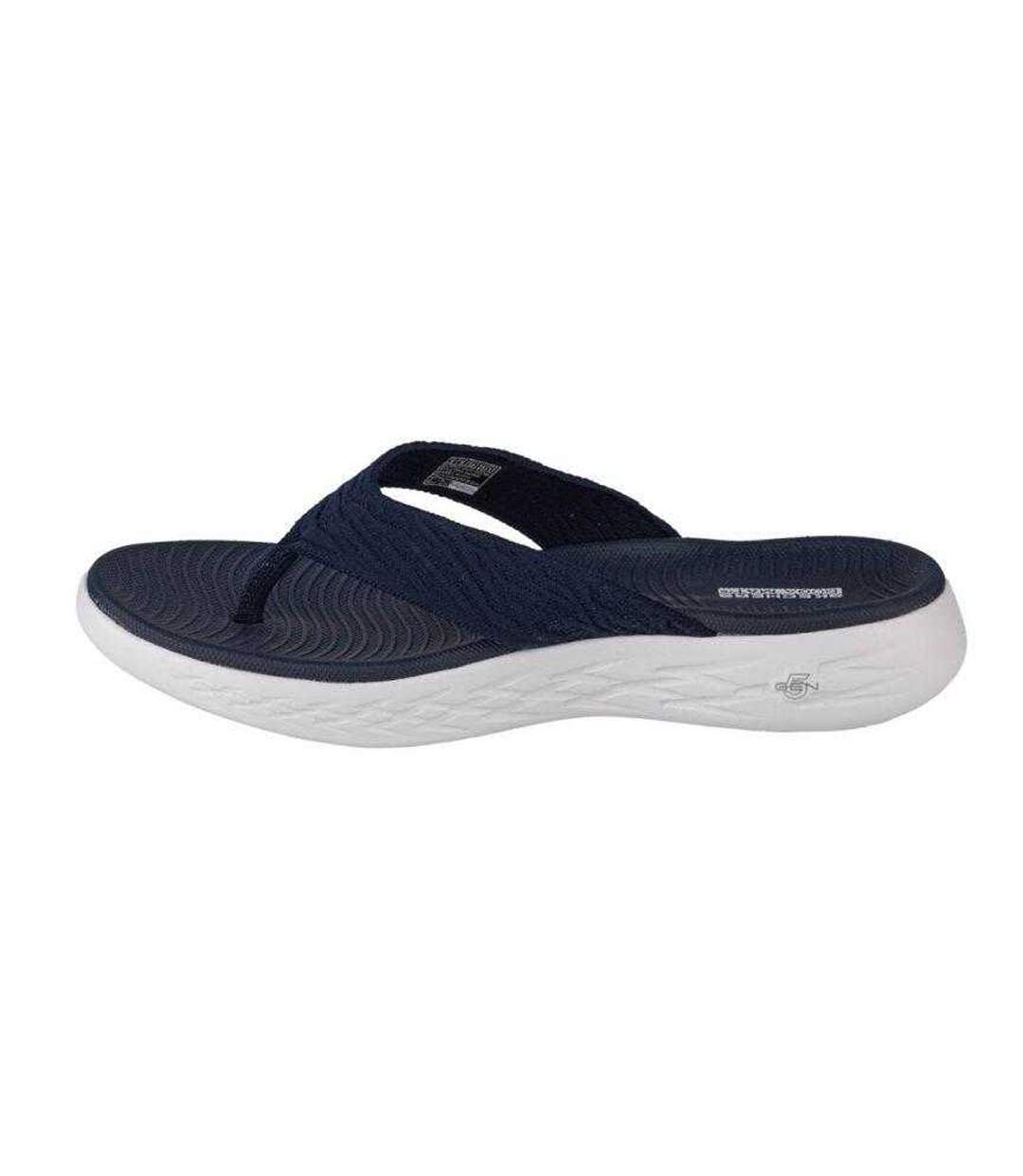 Tongs On The Go Sunny Femme Bleu Marine Foncé Skechers-2