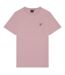 T-shirt Style Uni Homme Rose Clair Lyle & Scott-1