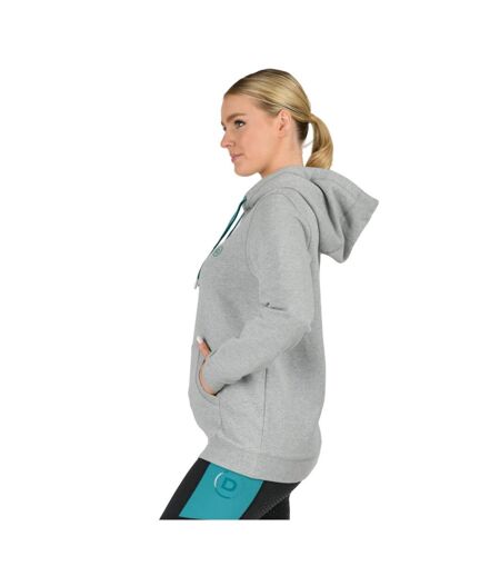 Sweat À Capuche Camile Femme Gris Chiné Dublin
