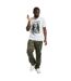 T-shirt Bad Habit Homme Blanc Mister Tee-1