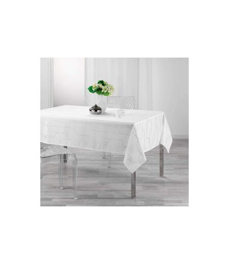 Nappe Imprimée Domea 150x300cm Blanc