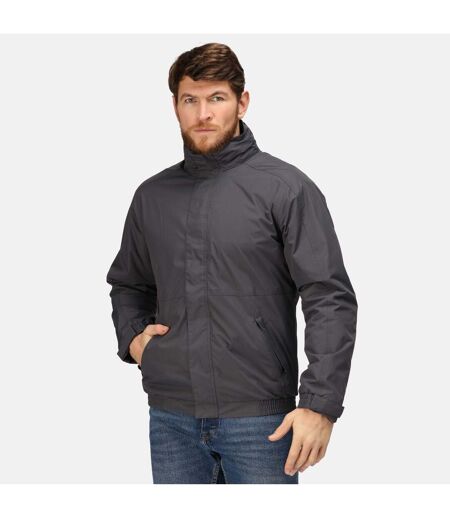 Dover Veste Coupe-vent Imperméable Homme Gris Noir Regatta