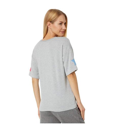 T-shirt Motif/style Étoile Femme Gris Chiné Chiné PJ Salvage