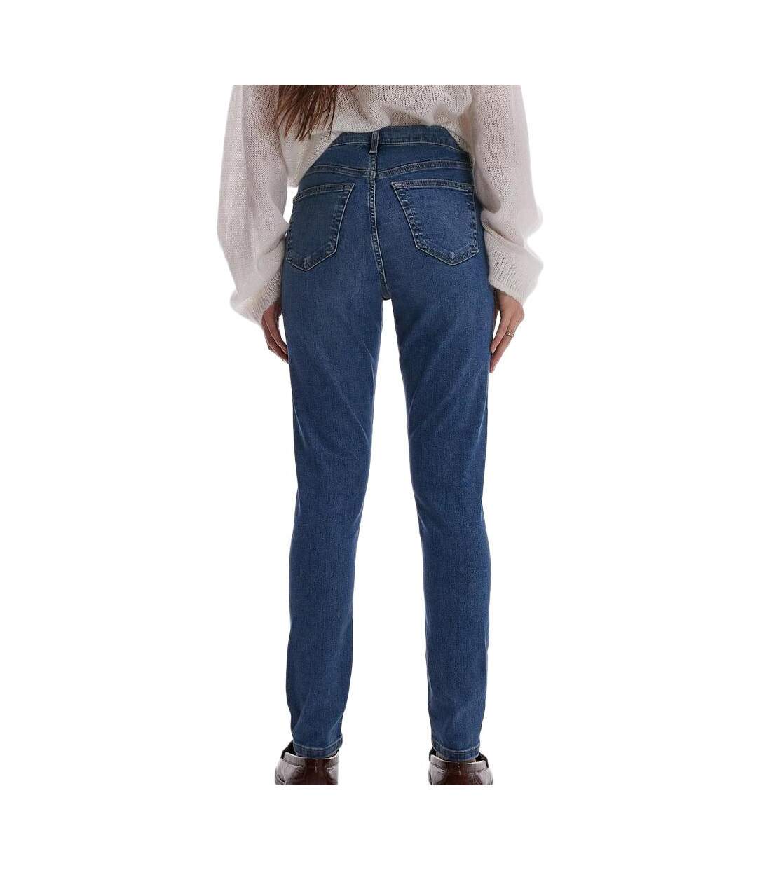 Jean bleu femme topshop joni hr skinny-2
