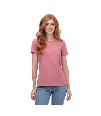 T-shirt femme rose clair Armani