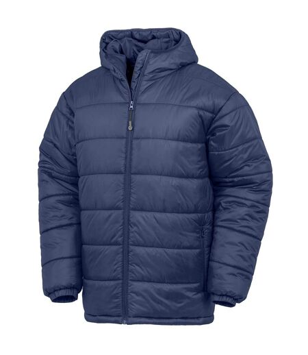 Parka Adulte Bleu Marine Result Genuine Recycled