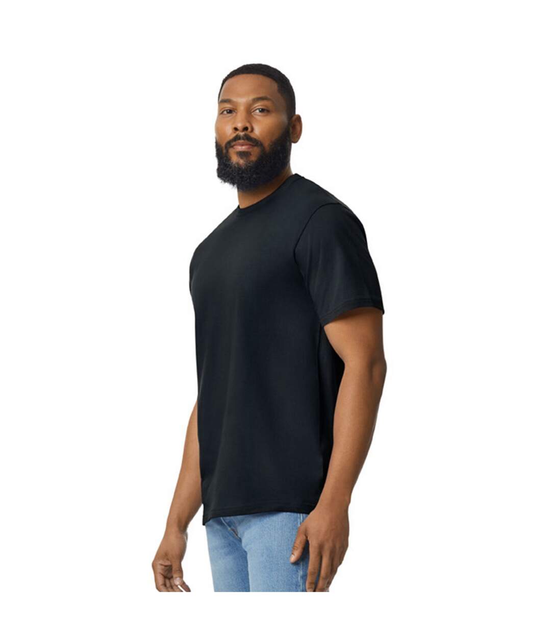 T-shirt Softstyle Adulte Noir Gildan-1