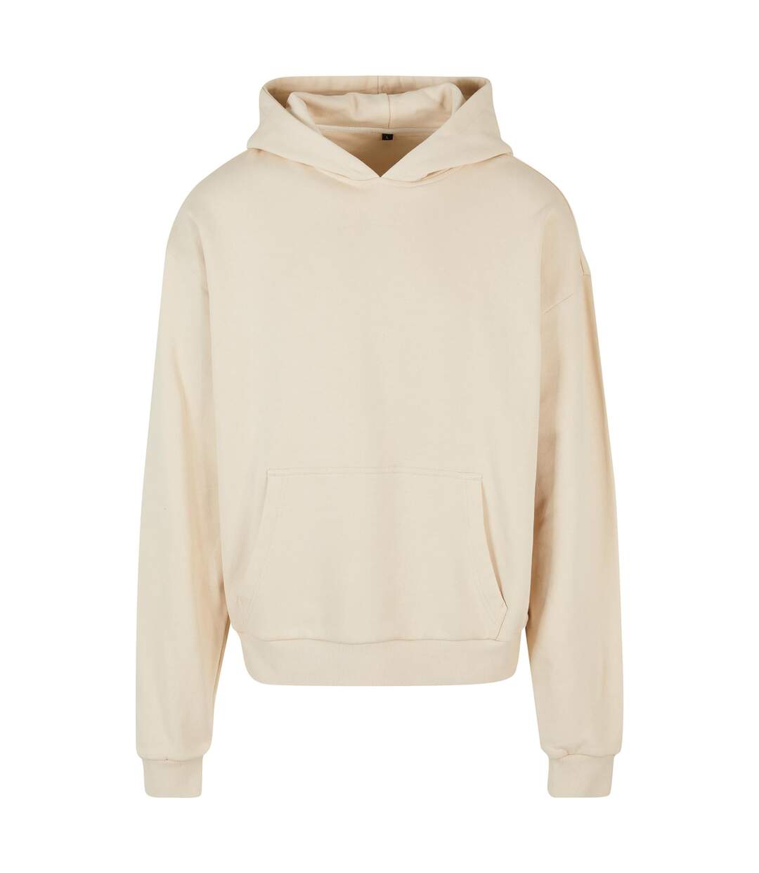 Sweat à capuche homme sable Build Your Brand-1