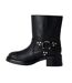 Bottes De Moto Becase Femme Noir Steve Madden-2