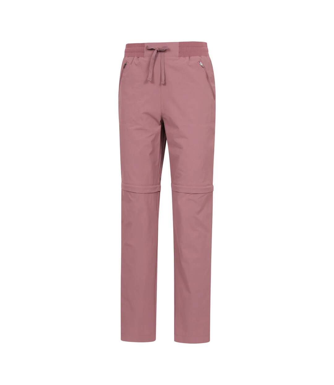 Pantalon À Taille Élastiquée Avec Cordon 2-en-1 Explorer Femme Rose Foncé Mountain Warehouse-3