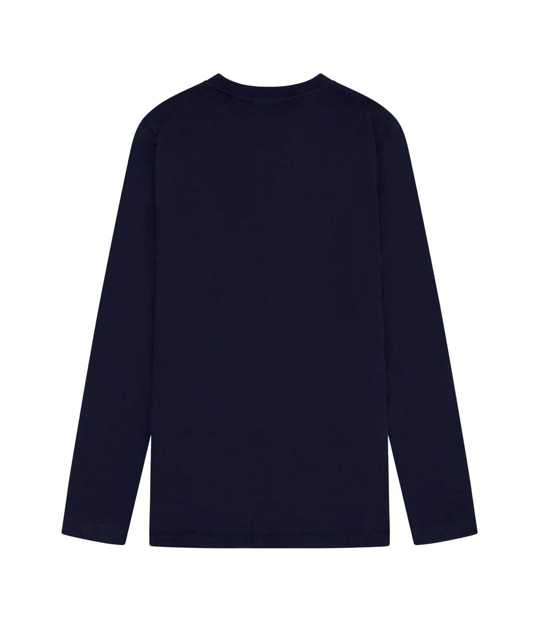 T-shirt Manches Longues Motif/style Logo Ovale Homme Bleu Marine Fenchurch-2