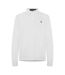 Polo Manches Longues Homme Blanc Ralph Lauren-2