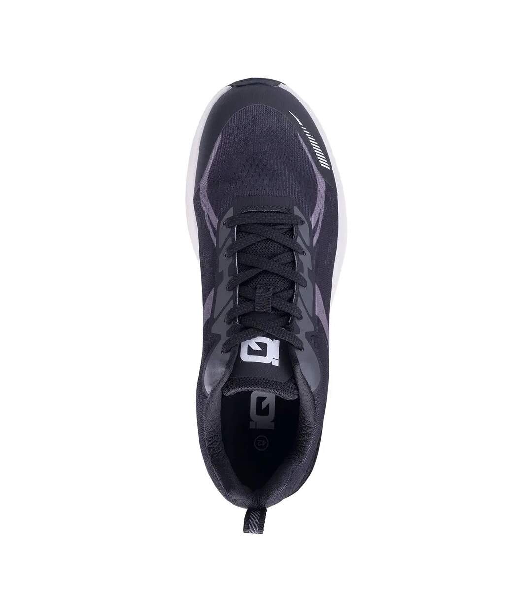Baskets Multino Homme Noir Gris IQ-4