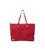 Katana - Sac cabas nylon et cuir - rouge - 7679