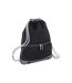 Athleisure Drawstring Bag One Size Black Bagbase-1