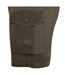 Mens Miles Cargo Shorts Khaki Green Pretty Green-3