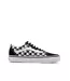 Baskets blanches/noires homme vans old skool checker-2