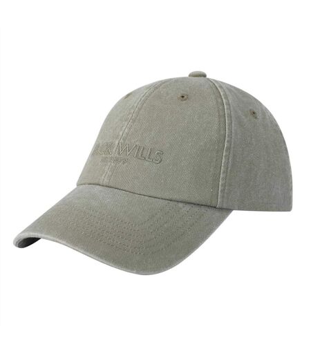 Casquette De Baseball Motif/style Délavé Homme Vert Kaki Jack Wills