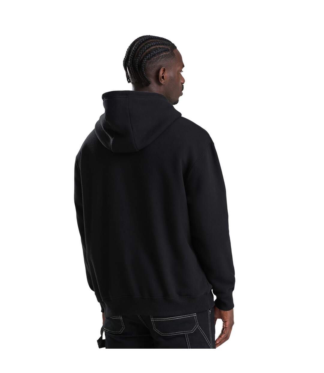 Sweat À Capuche Vision Homme Noir Sombre Awdis-3