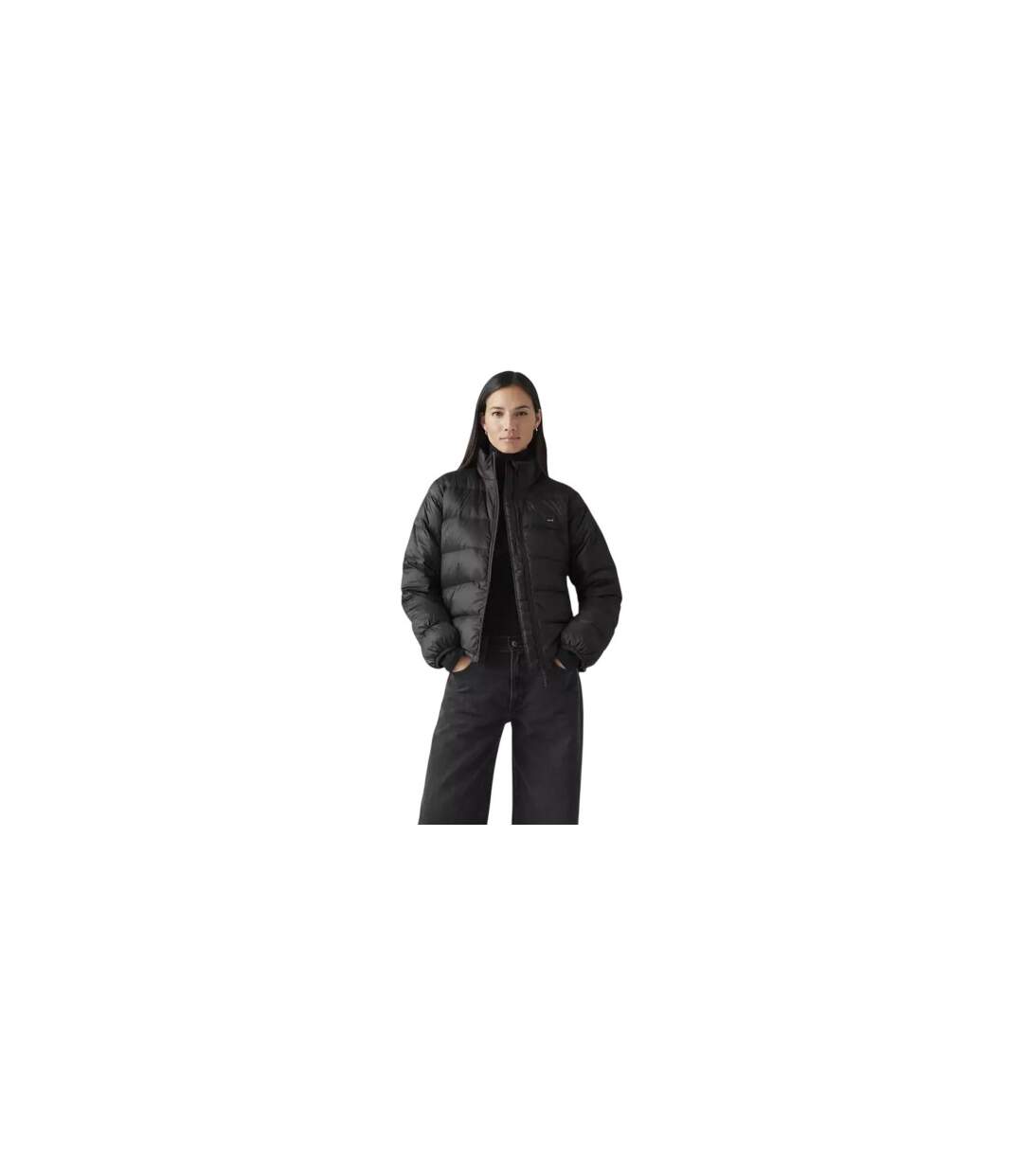 Veste Softshell Motif/style Logo Caviar Femme Noir Levis-1