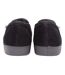 Mens Tartan Lined Slippers With Memory Foam-4