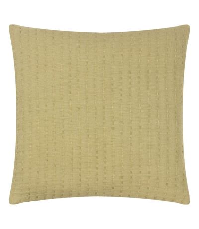 Hush cotton linear cushion cover 45cm x 45cm avocado Yard