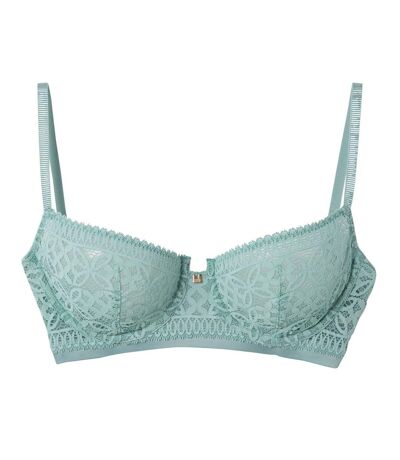 Soutien-gorge corbeille vert Madeleine