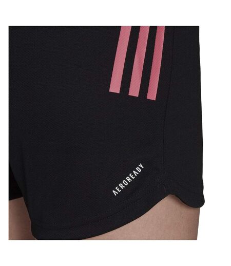 Short noir/rose femme adidas sho - l