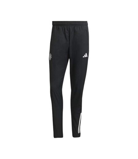 Pantalon De Survêtement Motif/style Manchester United Fc Pre-match Homme Noir Adidas