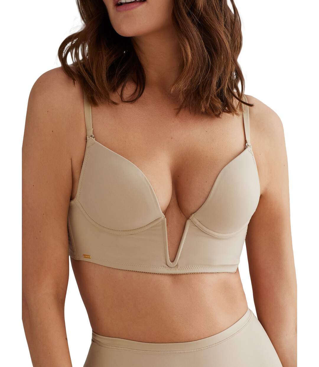 Soutien-gorge préformé décolleté profond Curves Selmark