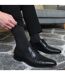 7 Pack Mens Classic Suit Socks - Soft Breathable Plain Dress Socks-5