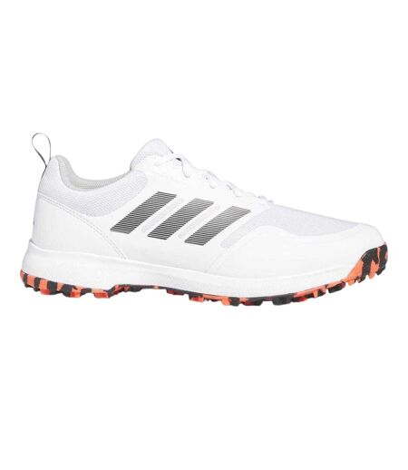 Chaussures De Golf Sans Pointes Motif/style 3 Rayures Tech Homme Blanc Adidas