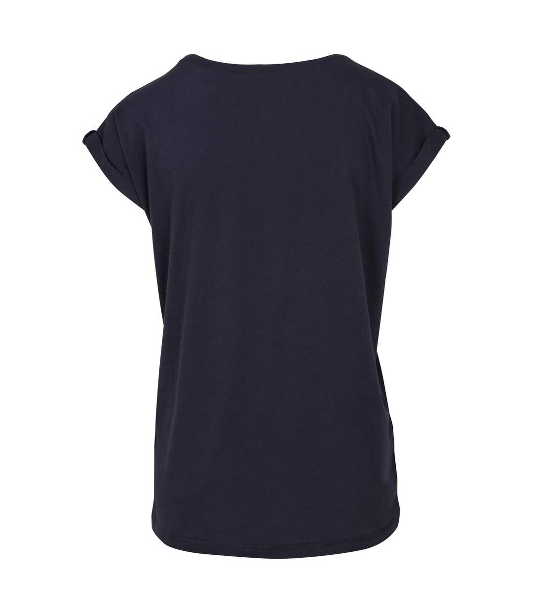 T-shirt Femme Bleu Marine Build Your Brand-2
