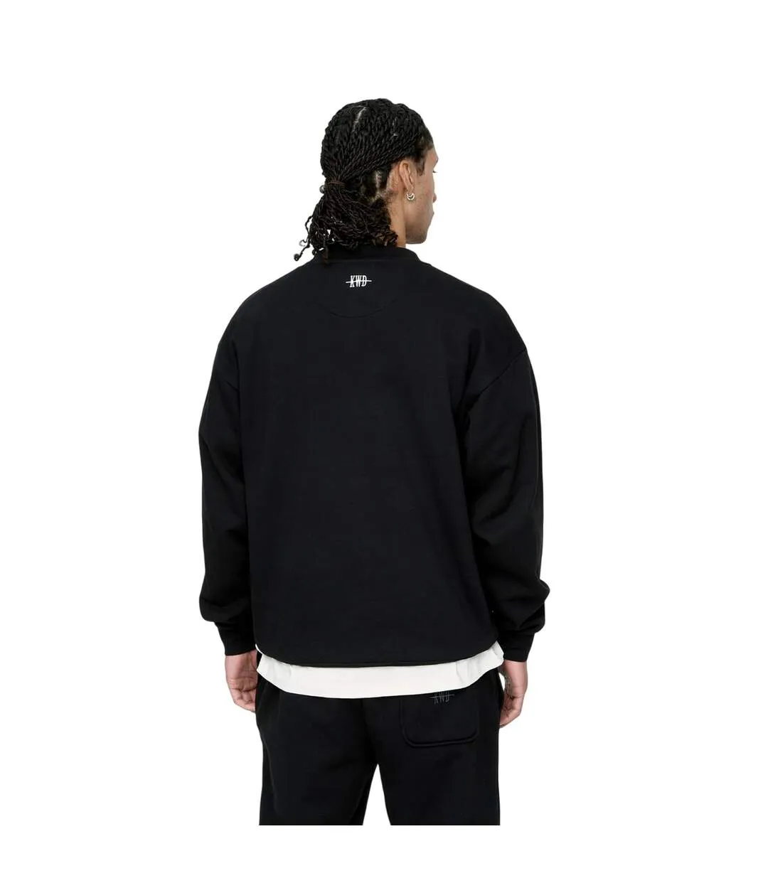 Mens Studio Snake Eyes Crew Neck Sweatshirt Black Kings Will Dream-3