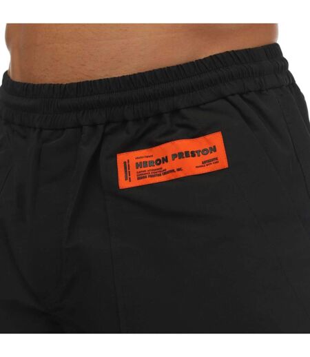 Short De Survêtement Ex Ray Homme Noir Blanc Heron Preston