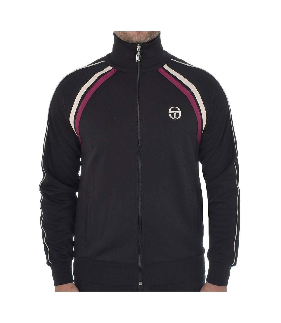 Veste Noire Homme Sergio Tacchini Ghibli - S-1