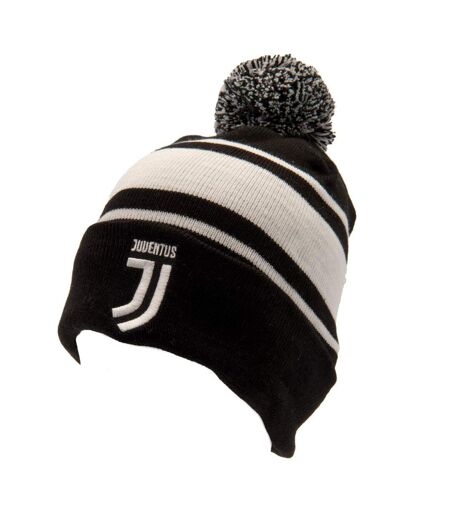 Juventus FC Official Adults Unisex Ski Hat (White/Black)